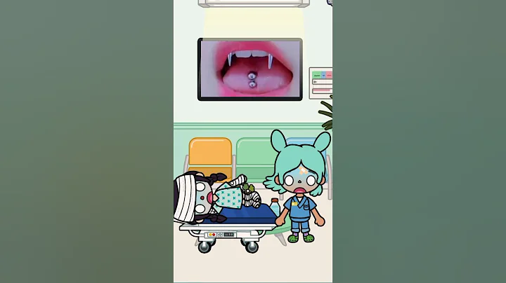 ghost in hospital toca boca world #shorts #tocaboca #tocalifeworld