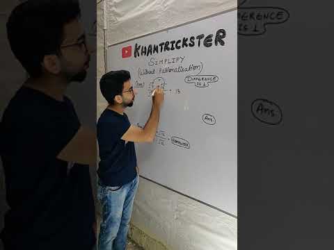 Simplify Without Rationalisation
