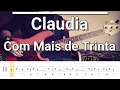 Claudia - Com Mais de Trinta (Bass Cover) Tabs