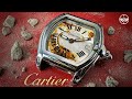 Restoration rusty cartier roadster  wrecked luxury watch