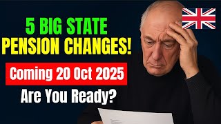 Famous 💥 UK Pensioners SHOCKED! 5 Big State Pension Changes Start 20th October 2025! Profile