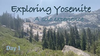 Andrew Skurka’s Yosemite High Route - Day One - Backcountry/off-trail hiking!