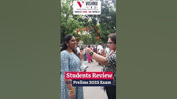 UPSC Prelims 2025 Examination: Students Review on GS Paper 1 #upscprelims2025