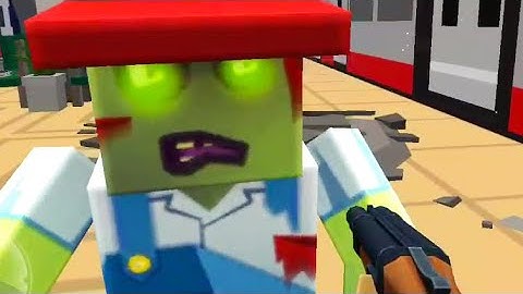 Pixel Combat: Zombie Strike - Sawn-Off Shotgun Weapon Full Unlocked - Android Gameplay Part 37