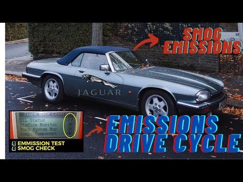 Jaguar Emissions Drive Cycle▶️ Jaguar Smog Test o2 EGR Cat Evap Monitor Readiness