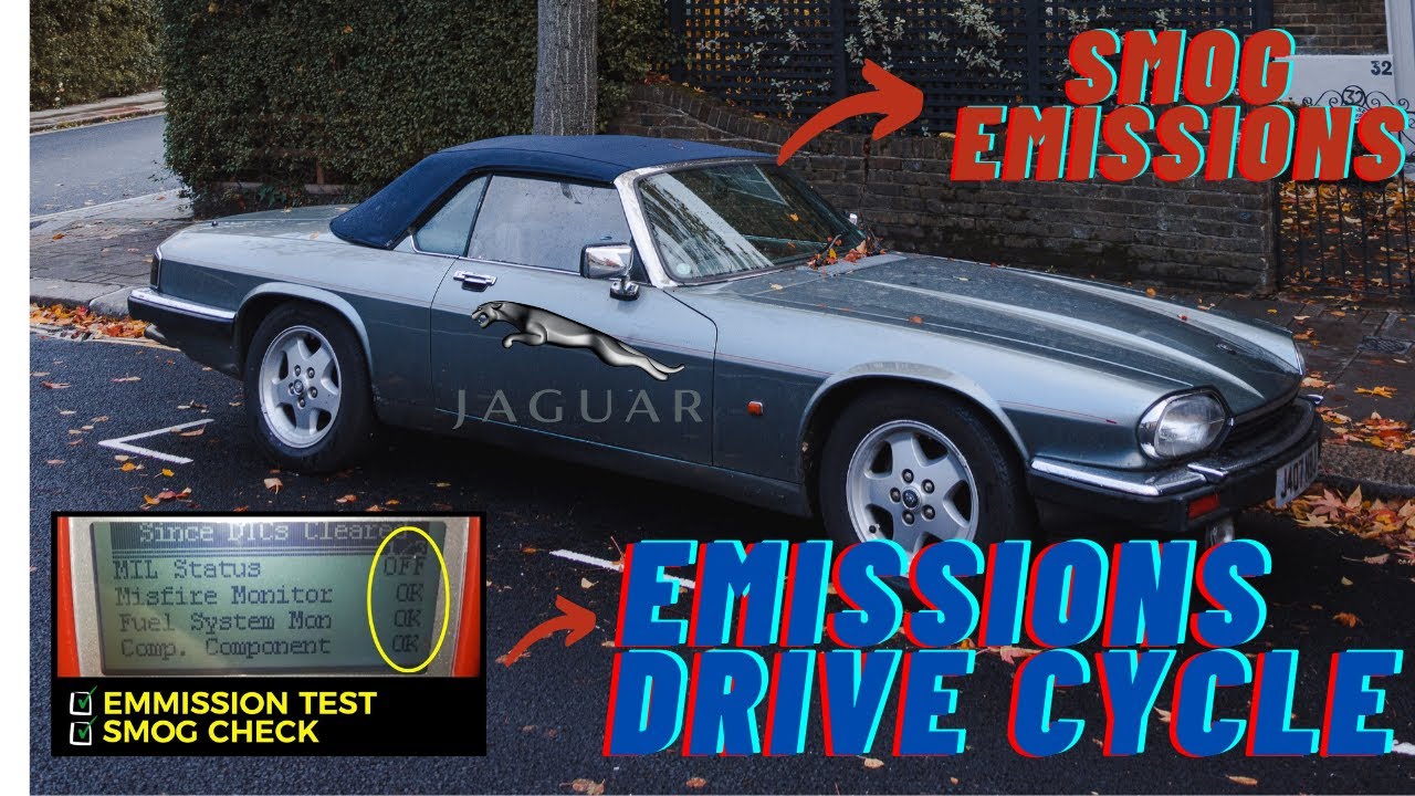 Jaguar Emissions Drive Cycle ️ Jaguar Smog Test o2 EGR Cat Evap Monitor ...