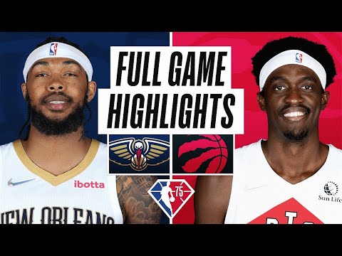 New Orleans Pelicans vs. Toroto Raptors Full Game Highlights | January 9  | 2022 NBA Season