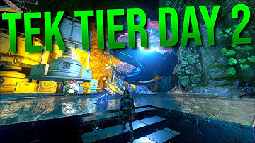 PVP AND TEK TIER DAY 2! Ark Small Tribes