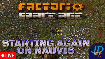 🔴 Live ⚒️ *SPOILER FREE* Starting again on Nauvis ⛏️ Factorio 2.0 Live Stream 1 Lets Play, Tutorial