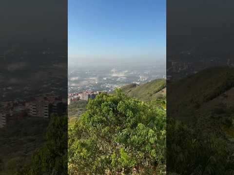 Overlooking footage captures 7.4 earthquake striking Colombia
