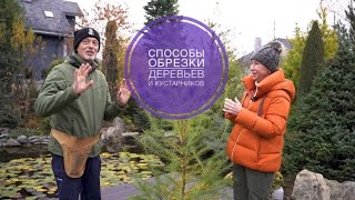 СПОСОБЫ ОБРЕЗКИ ДЕРЕВЬЕВ И КУСТАРНИКОВ.