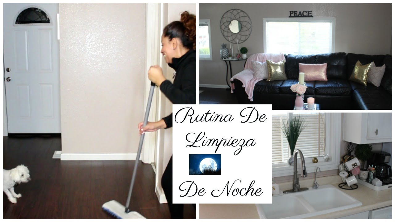 MI RUTINA DE LIMPIEZA EN LAS NOCHES/LIMPIEZA EXPRES - VIDEOS DE LIMPIEZA - SILVIA EN TU VIDA