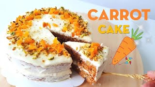 How to make Carrot Cake ❤ 超好吃的红萝卜蛋糕 #littleduckkitchen