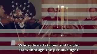 Star Spangled Banner to the tune 'Heart of Oak'