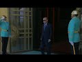 President Trump arrives for NATO summit focused on defense spending and Ukraine