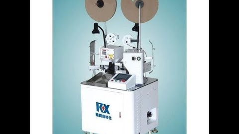 RX-02 Full Automatic Double Terminal Crimping Machine