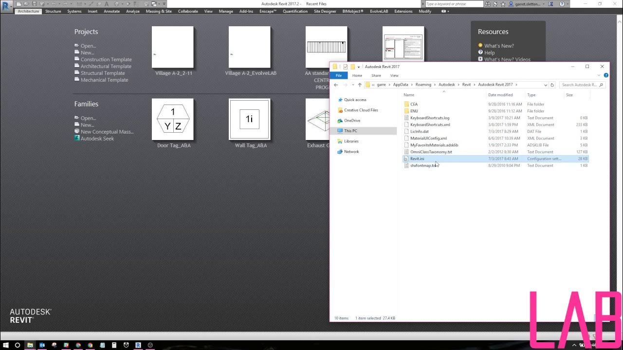 Revit Reset your recent files list YouTube