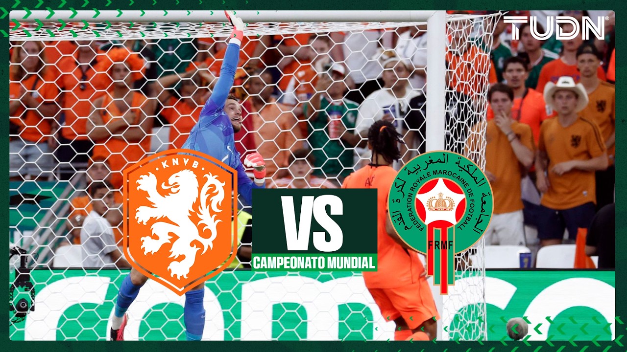LO MEJOR: Países Bajos vs Marruecos primer tiempo | TUDN