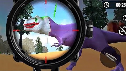 Best Dino Games - Wild Dinosaur Hunting Zoo Game Android Gameplay