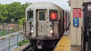NYC Subway IRT R62A (1) Local Train Full Ride From Van Cortlandt Park  242 Street to South Ferry