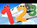 Sky Diving Numbers Song l Learn 1 to 10