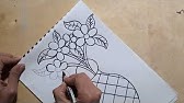 رسم بوكيه ورد احمر تعليم رسم باقه زهور للمبتدئين Drawing Red Roses Bouquet For Beginners Youtube