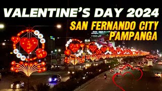 Valentine’s Day 2024 In Pampanga | Heart-shaped Lanterns Iluminate San Fernando, Pampanga! by TheTraveLad 383 views 3 months ago 8 minutes, 3 seconds