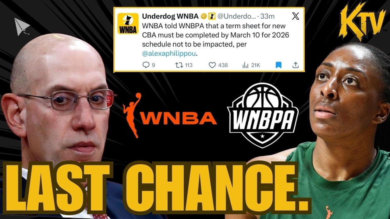 Adam Silver WNBA OWNERS ISSUE FINAL DATE for WNBPA to SIGN CBA or be LOCKED OUT