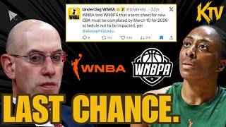 Download Lagu Adam Silver WNBA OWNERS ISSUE FINAL DATE for WNBPA to SIGN CBA or be LOCKED OUT MP3