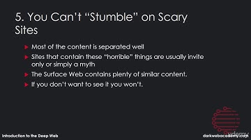 006  Let Me Clear Up Seven Common Dark Web Myths For You