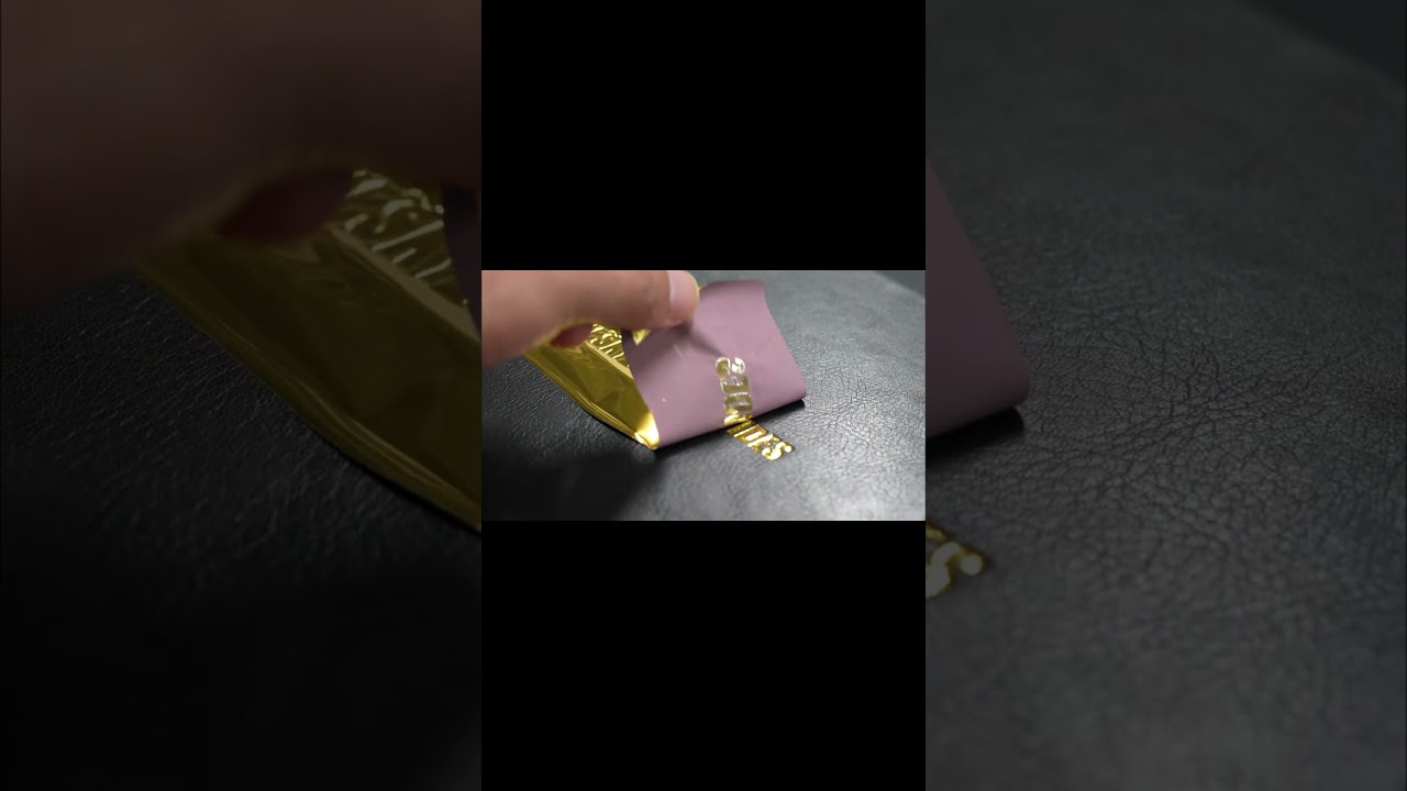 See how Foil & Debossing is added onto an Photo Album Cover