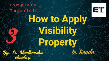 How To Apply Visibility Property In Scada
