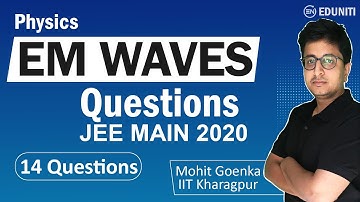 EM Waves | JEE Main 2020 Solution | JEE Physics | PYQs | Mohit Sir | Eduniti