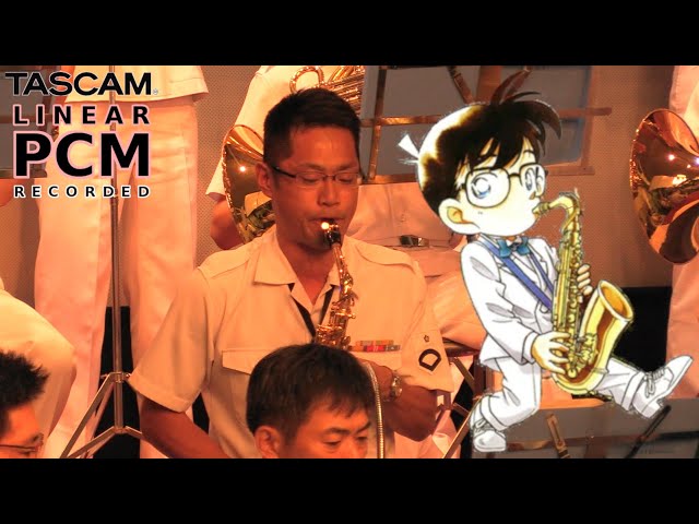 Detective Conan Main Theme 🎷 Japanese Navy Band class=