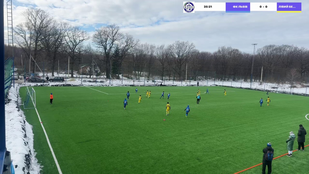 Morshyn winter cup 2026 U-11 22.02 Поле2
ФК ЛЬВІВ VS  ЛІВИЙ БЕРЕГ