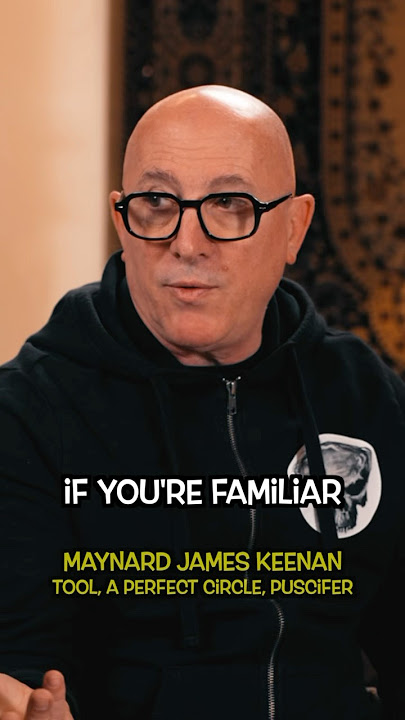 Maynard James Keenan on his musical listening #music #tool #progmetal #shorts ￼