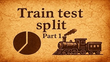 Train-Test Split & Cross Validation Explained | Part 1 | K-Fold, LOOCV in Machine Learning