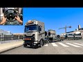 Livraison spciale  longue remorque de canalisations dair euro truck simulator 2