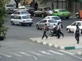 9 July 09 - Police and Basij attack car driver
