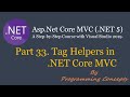 Part 33. Tag Helpers in .NET Core MVC. | Image tag helper | ASPNETCOREMVC. | ETAG