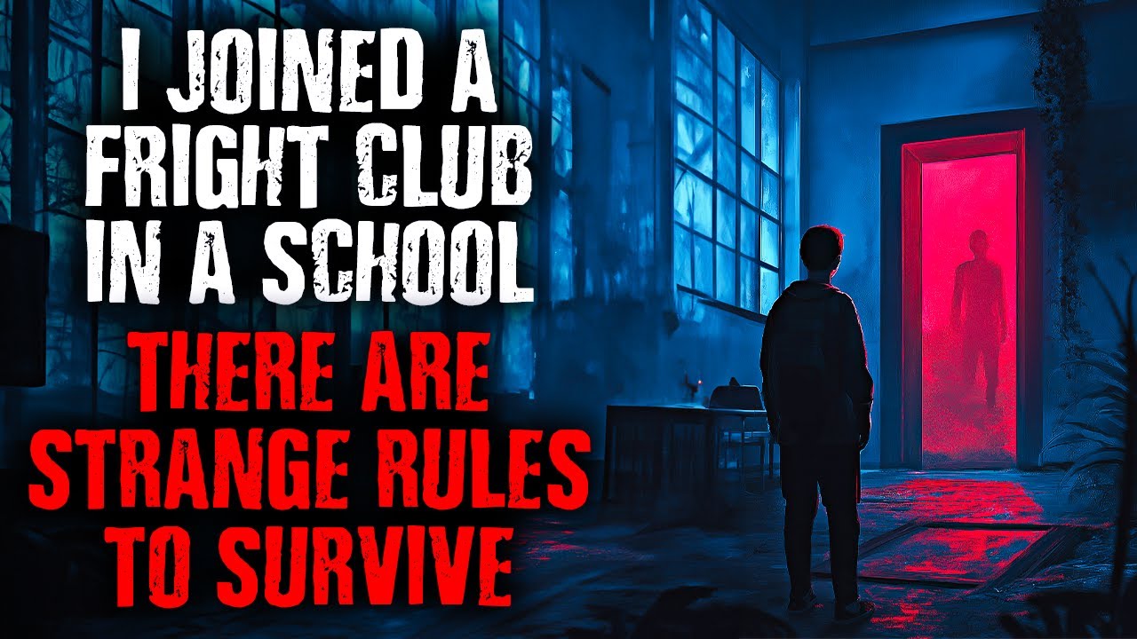 " I joined a FRIGHT CLUB in a School...There are STRANGE RULES to ...