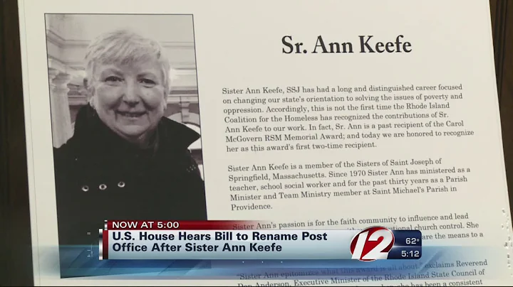 New proposal to rename post office after Sister An...