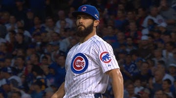 STL@CHC Gm3: Arrieta strikes out nine over 5 2/3