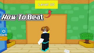 How to Beat Level 10 in Find the Key Roblox (2024)