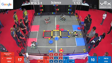2019 VEX Worlds Sci R16-2, 26982E 185A VS 1961U 315X