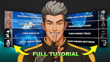 TUTORIAL CHOU!! ONLY 1% KNEW THIS TRICK (global chou full advanced tutorial) - Mobile Legends