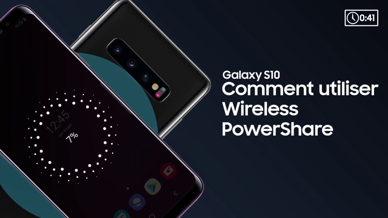 Comment utiliser Wireless PowerShare sur mon smartphone Galaxy ? | Samsung  FR