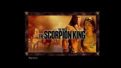 The Scorpion King flash intro in 2002