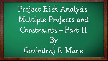 Multiple Projects and Constraints Part 2