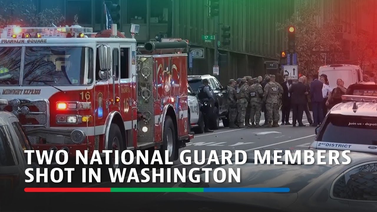 Two National Guard members shot in Washington; White House on lockdown | ABS-CBN News